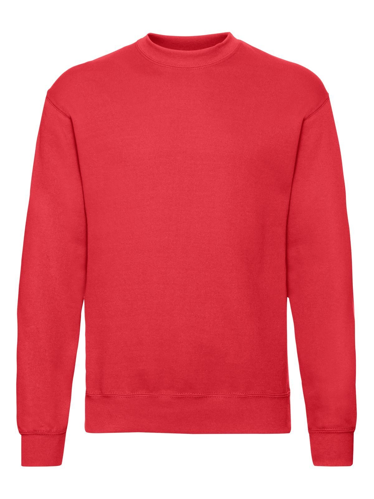 Sudadera clásica ajustada - 40 - Rojo