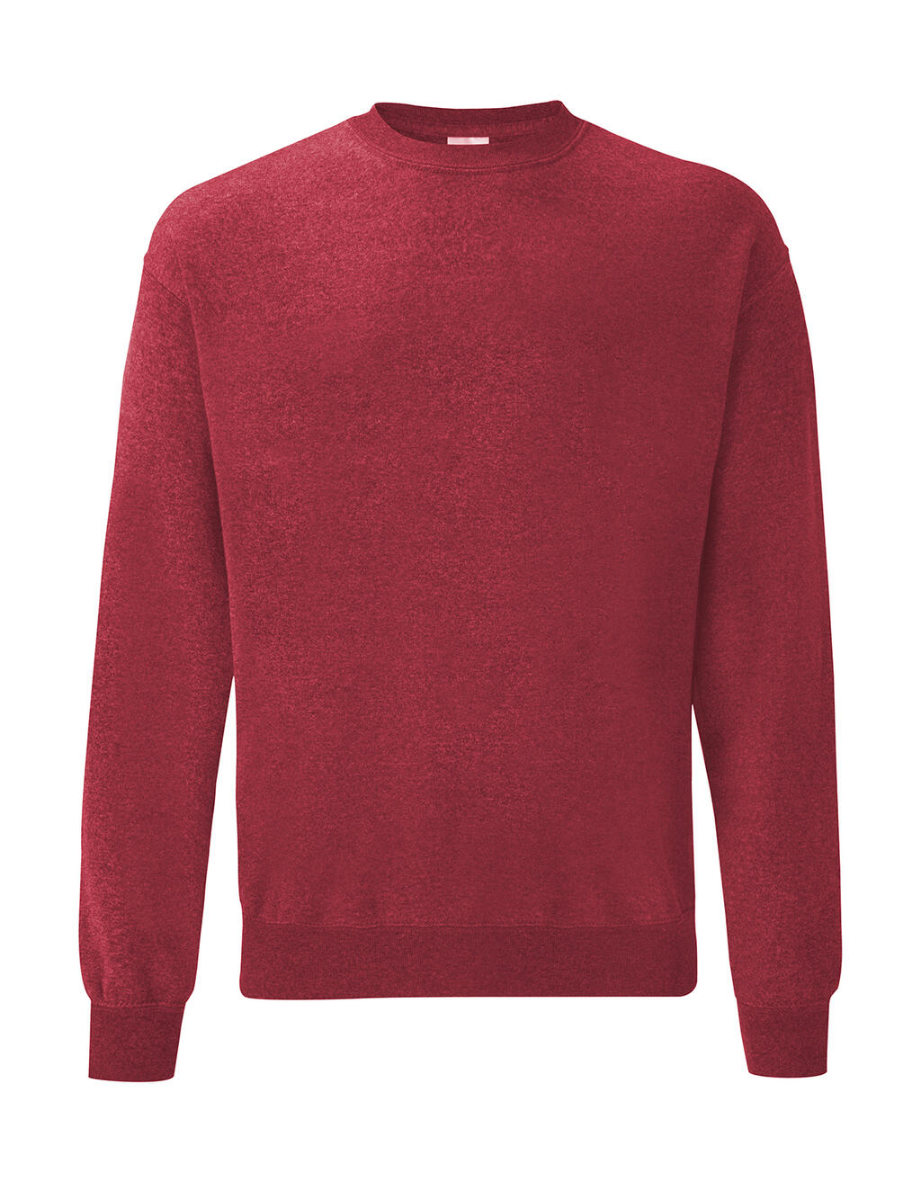 Sudadera clásica ajustada - ROJO BOSQUE