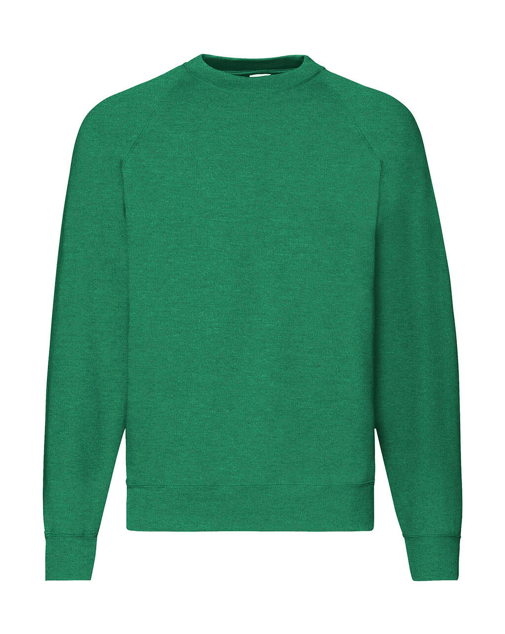 Sudadera clásica raglán - RX - Verde jaspeado retro
