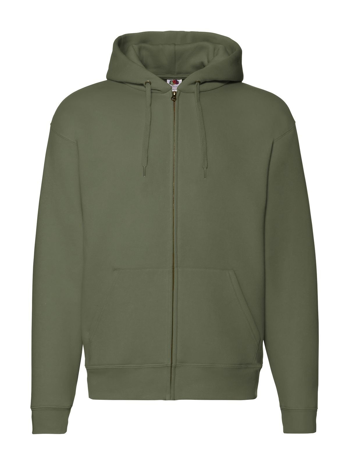 Chaqueta deportiva con capucha de primera calidad - 59 - Aceituna