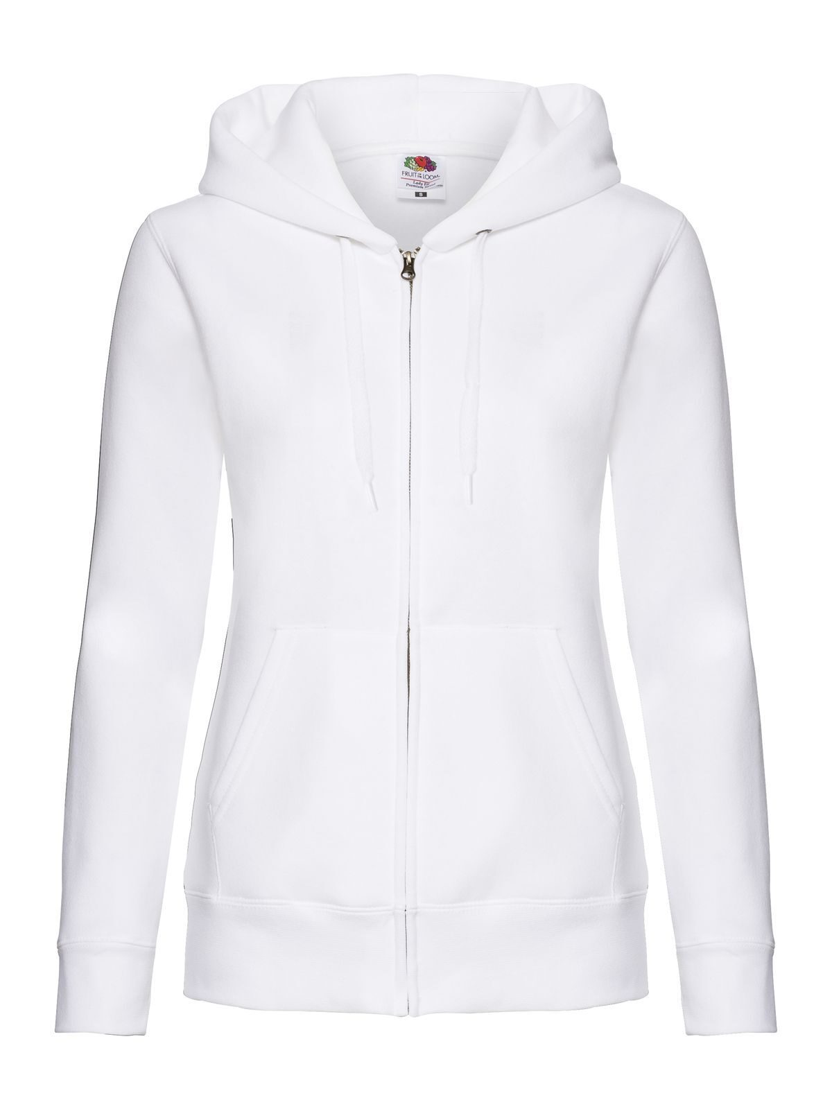 Chaqueta deportiva con capucha premium para mujer - 30 - Blanco