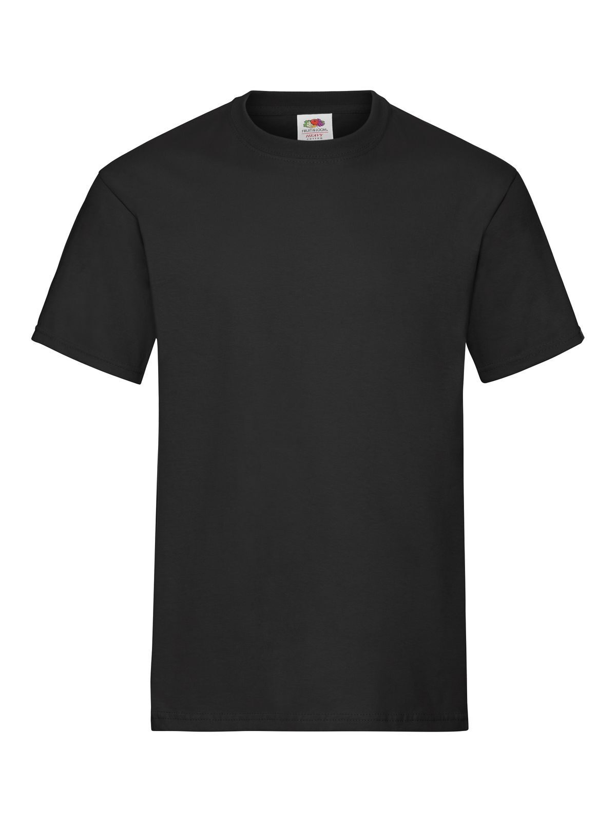 Camiseta de algodón grueso - 36 - Negro