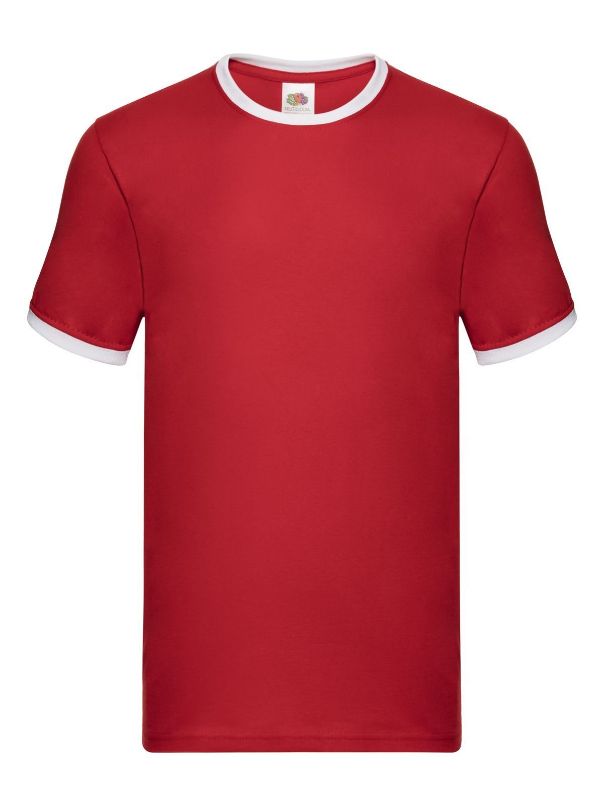 Camiseta con ribete - RW - Rojo