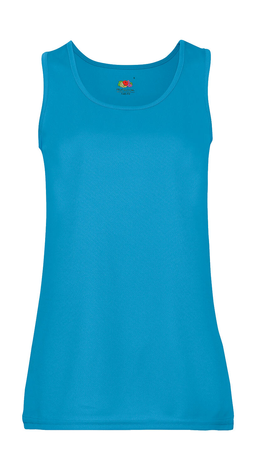Chaleco deportivo para mujer - Azul celeste