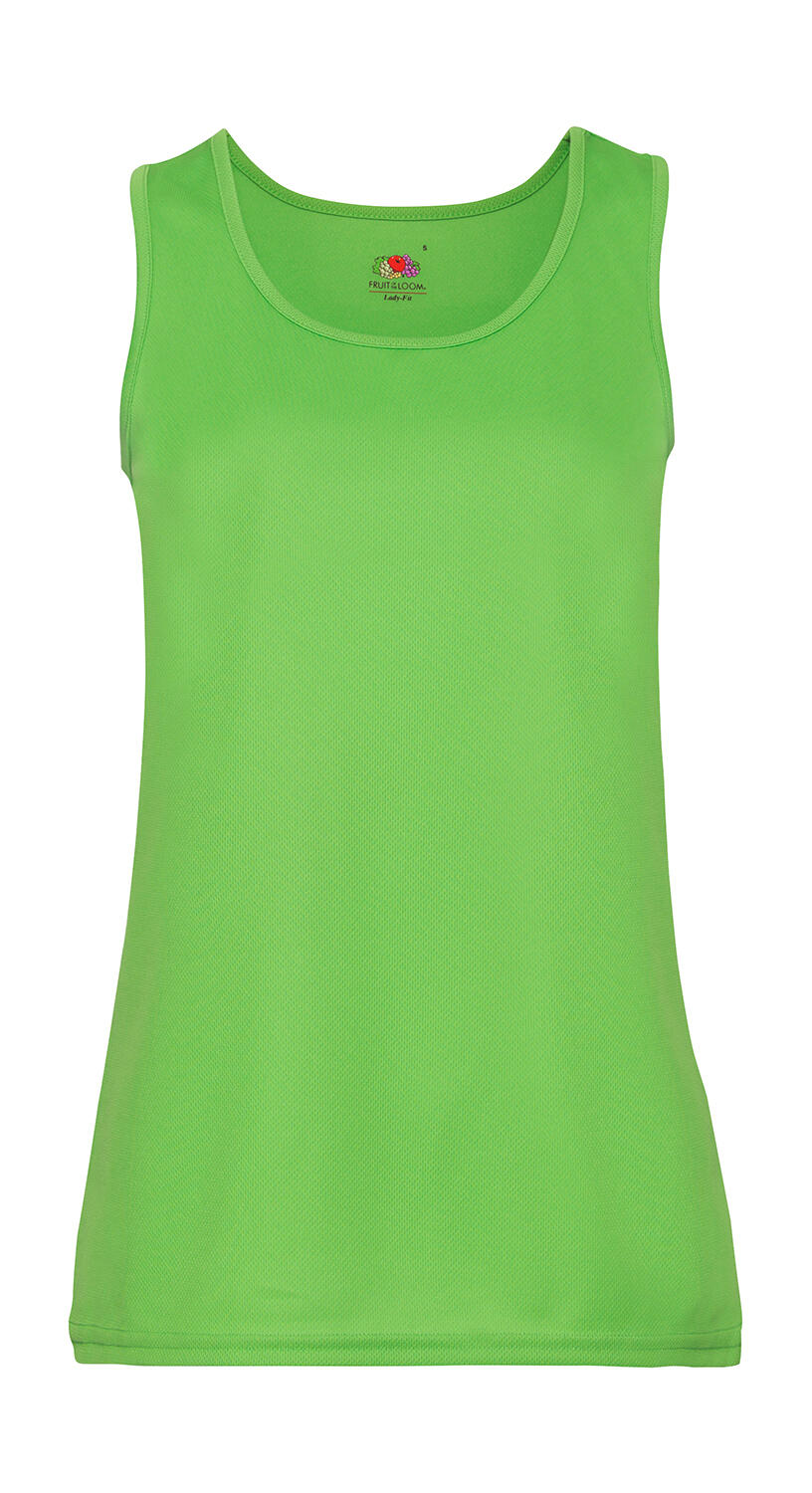 Chaleco deportivo para mujer - LM - Verde lima