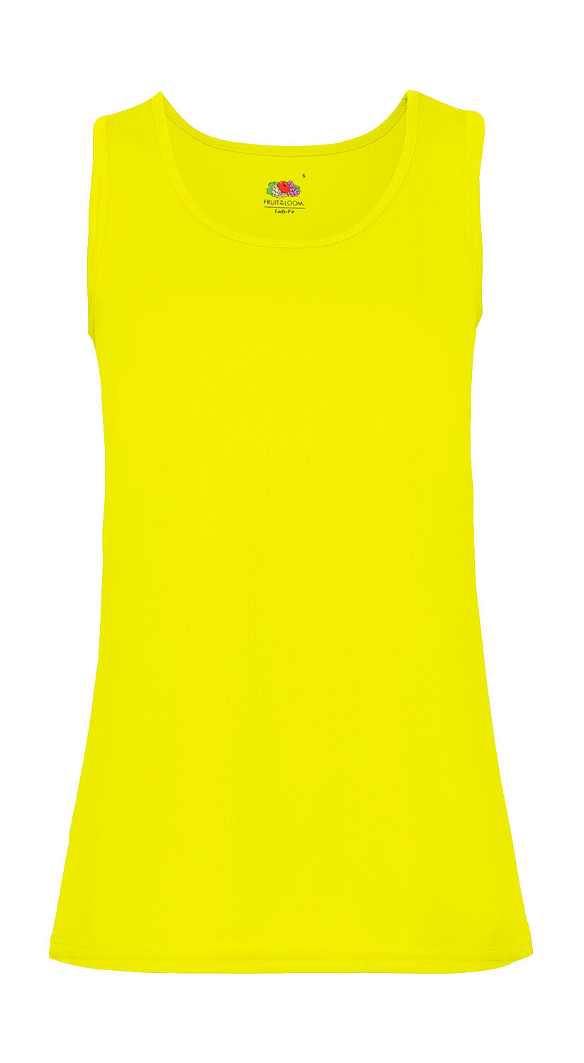 Chaleco deportivo para mujer - XK - Amarillo brillante