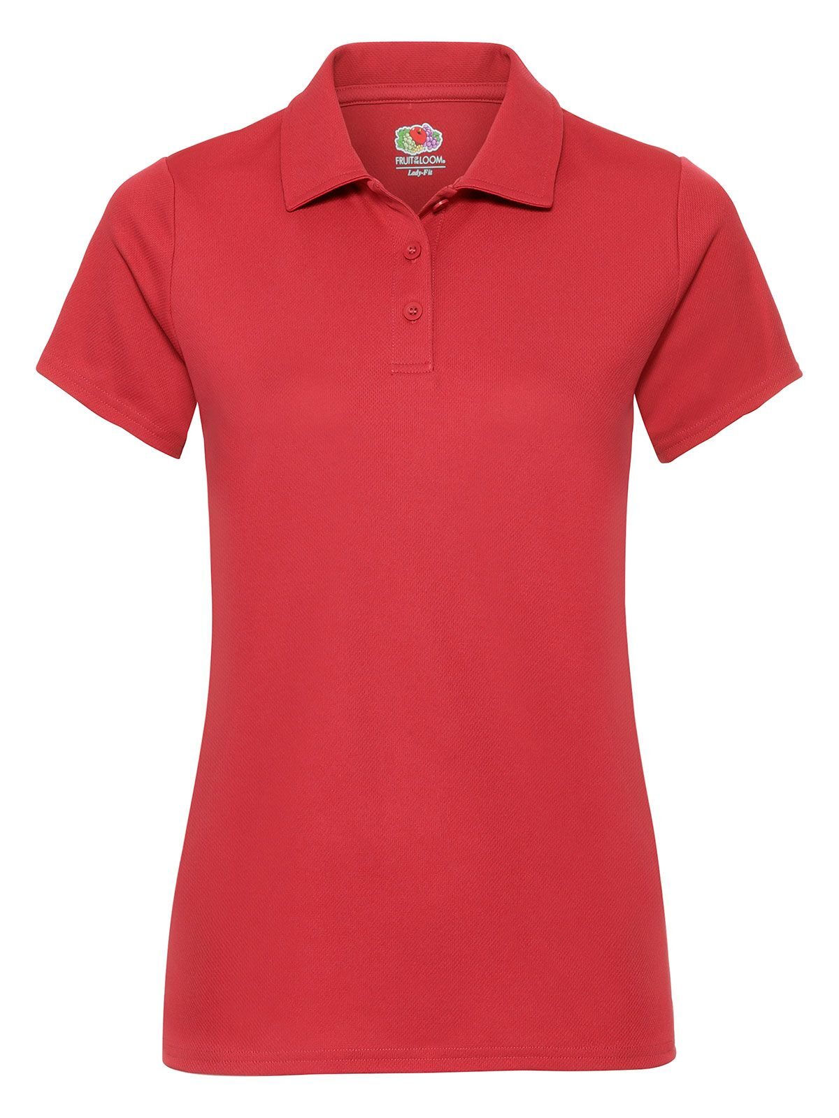 Polo de alto rendimiento para mujer - 40 - Rojo