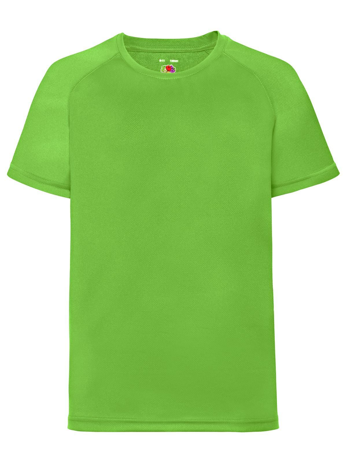 Camiseta de rendimiento infantil - Verde lima