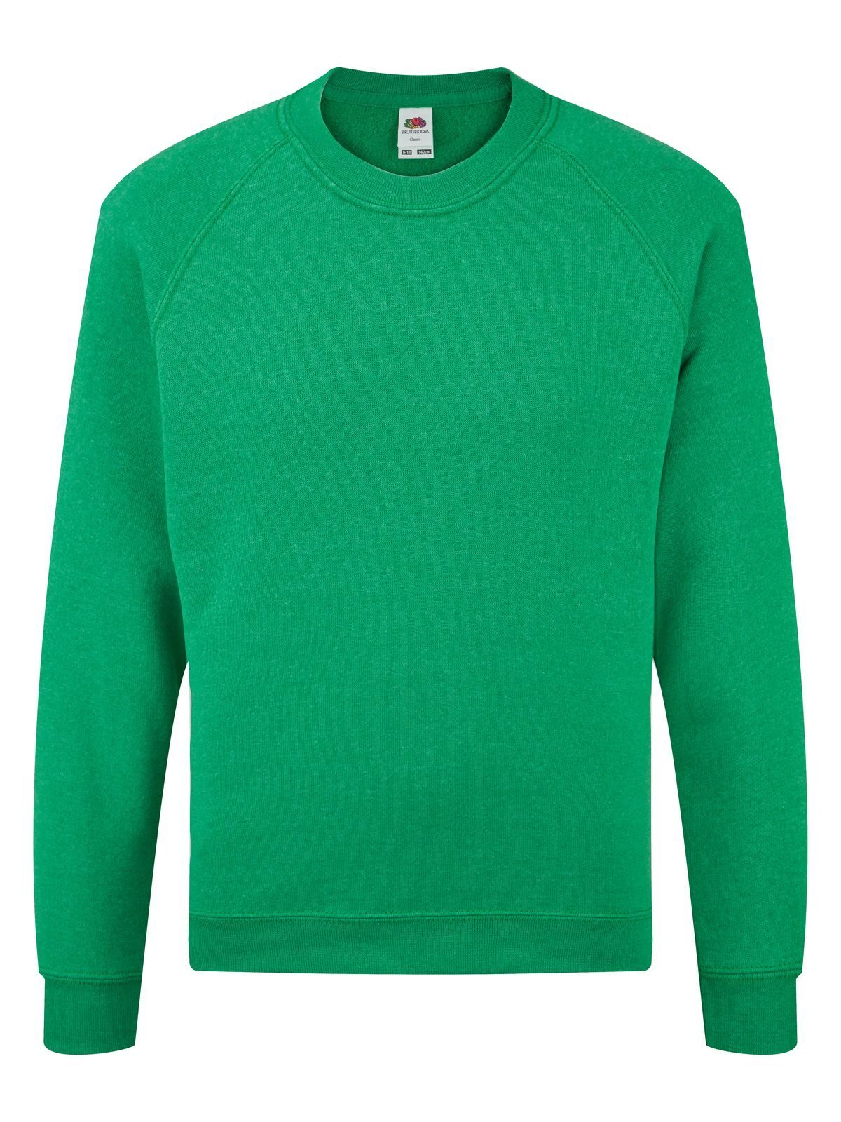 Sudadera clásica raglán para niños - RX - Verde jaspeado retro
