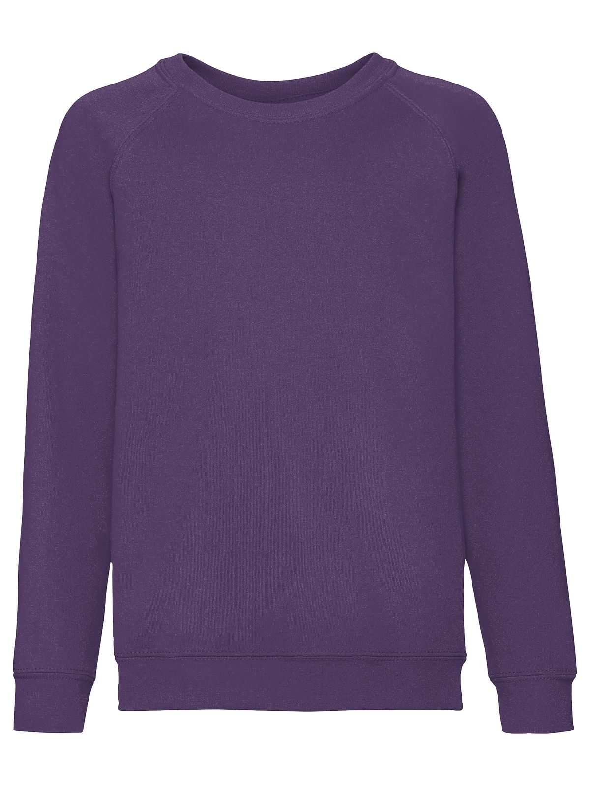 Sudadera clásica raglán para niños - PE - Morado