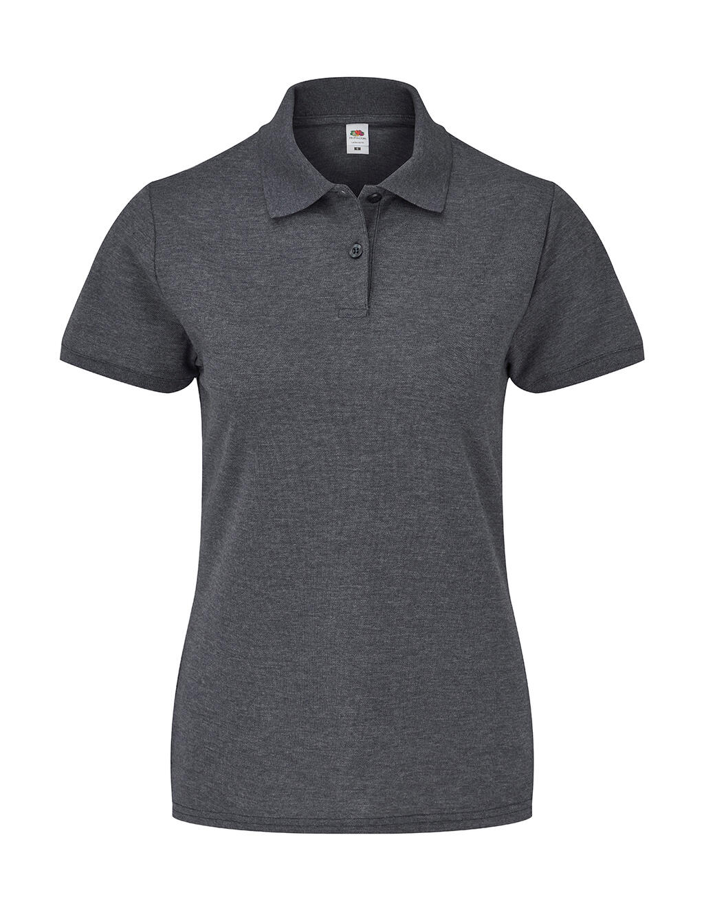 Polo de mujer 65/35 - HD - Gris melange oscuro