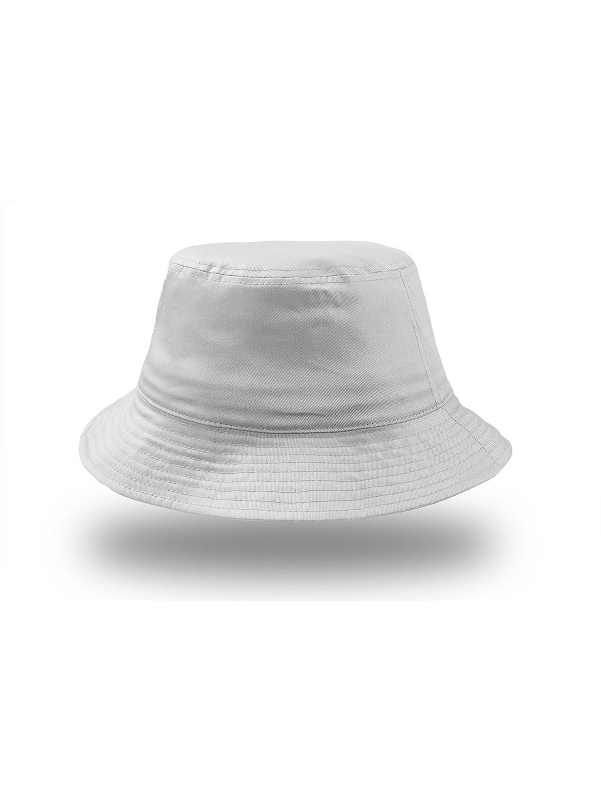 Sombrero de algodón tipo cubo - BI - Blanco