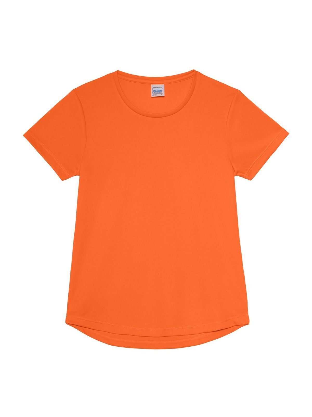 Camiseta moderna para mujer - EOR - Naranja Eléctrico