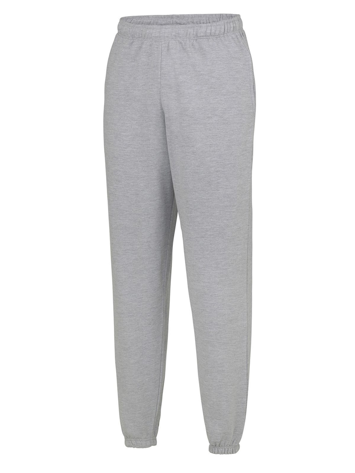Pantalones deportivos con puños para la universidad - HGR - HEATHER GREY