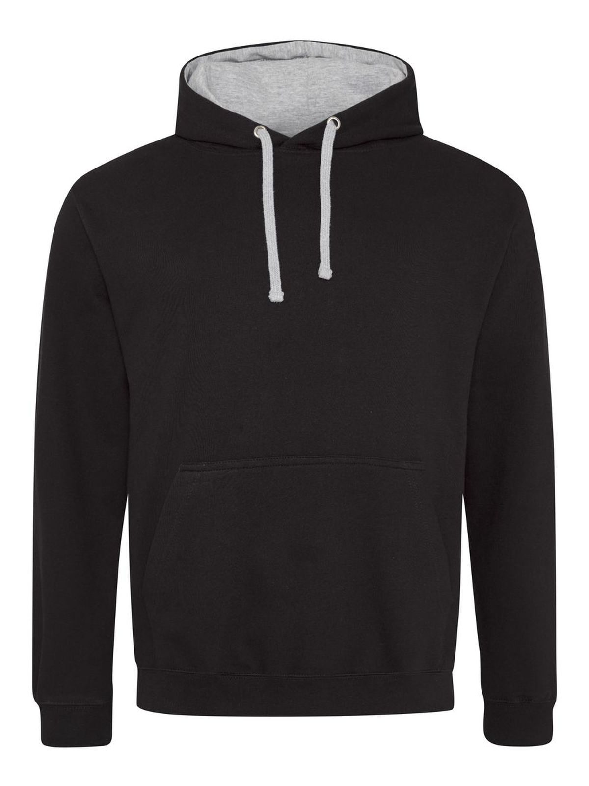 Sudadera con capucha estilo universitario - JBL - Negro azabache-Gris jaspeado