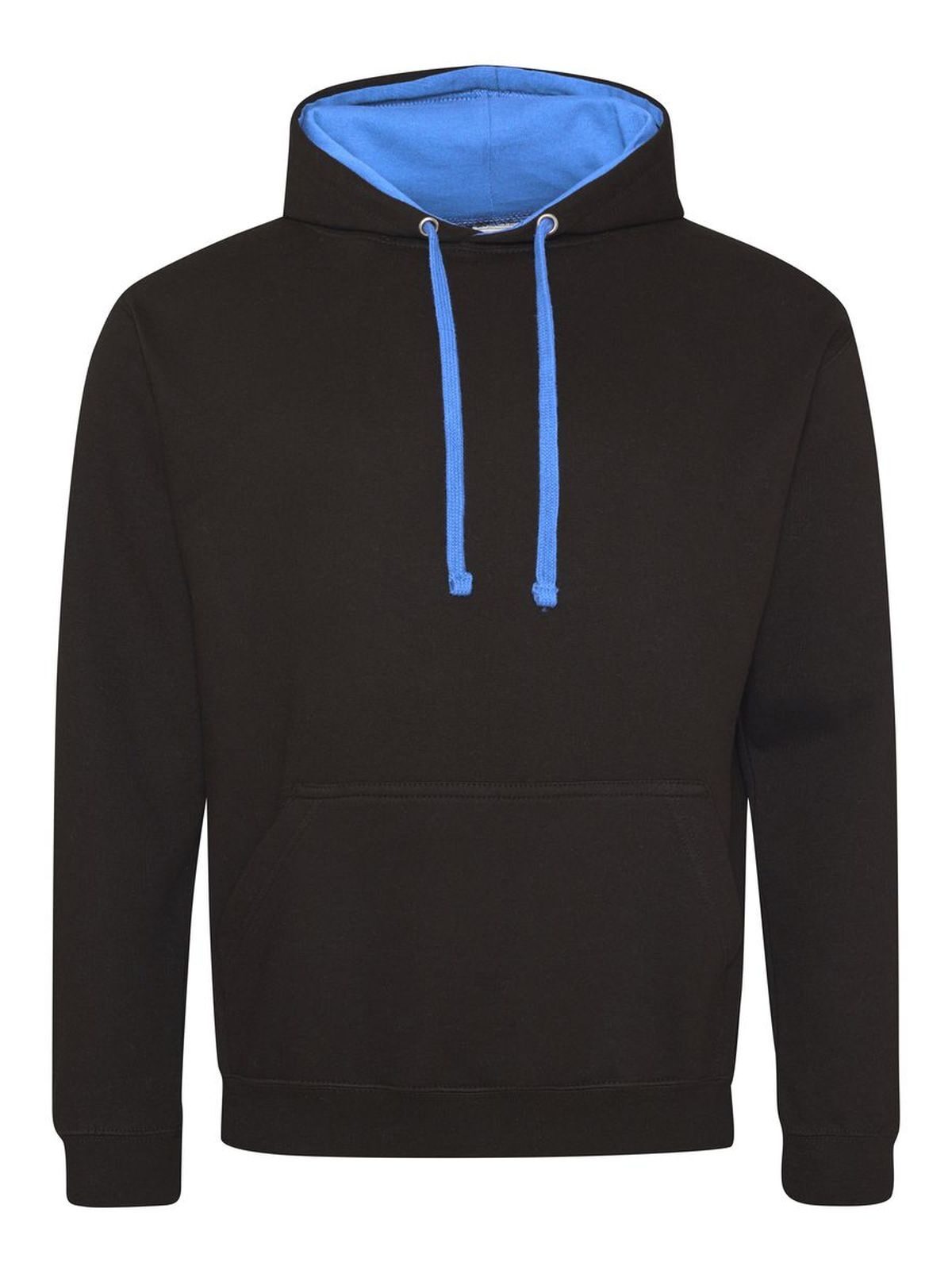 Sudadera con capucha estilo universitario - JBL - Negro azabache-Azul zafiro
