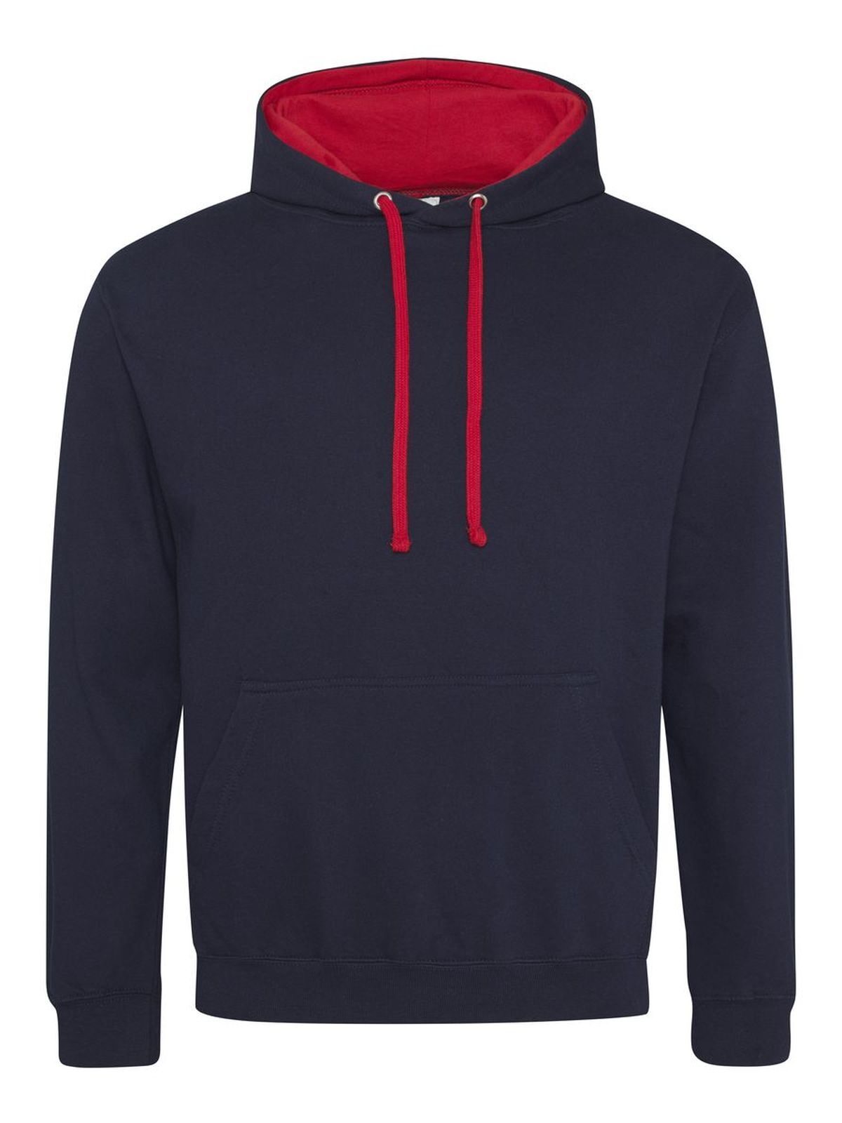 Sudadera con capucha estilo universitario - NFN - Armada Francesa-Rojo Fuego