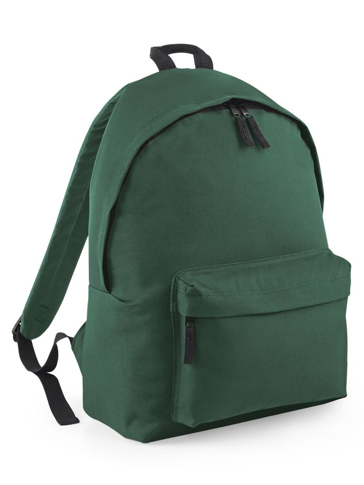 Mochila de moda original - 540 - Verde Botella-Blanco