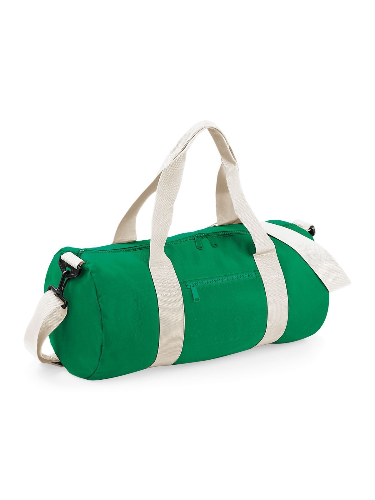 Bolsa de barril original - KELO - Verde Kelly/blanco roto