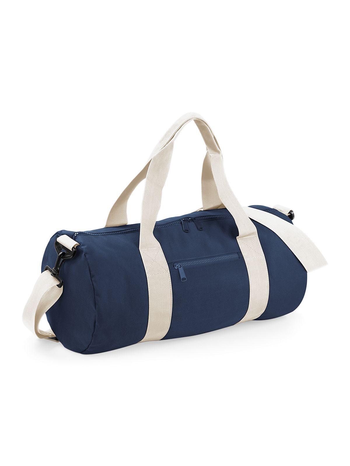 Bolsa de barril original - Azul marino francés/Blanco roto