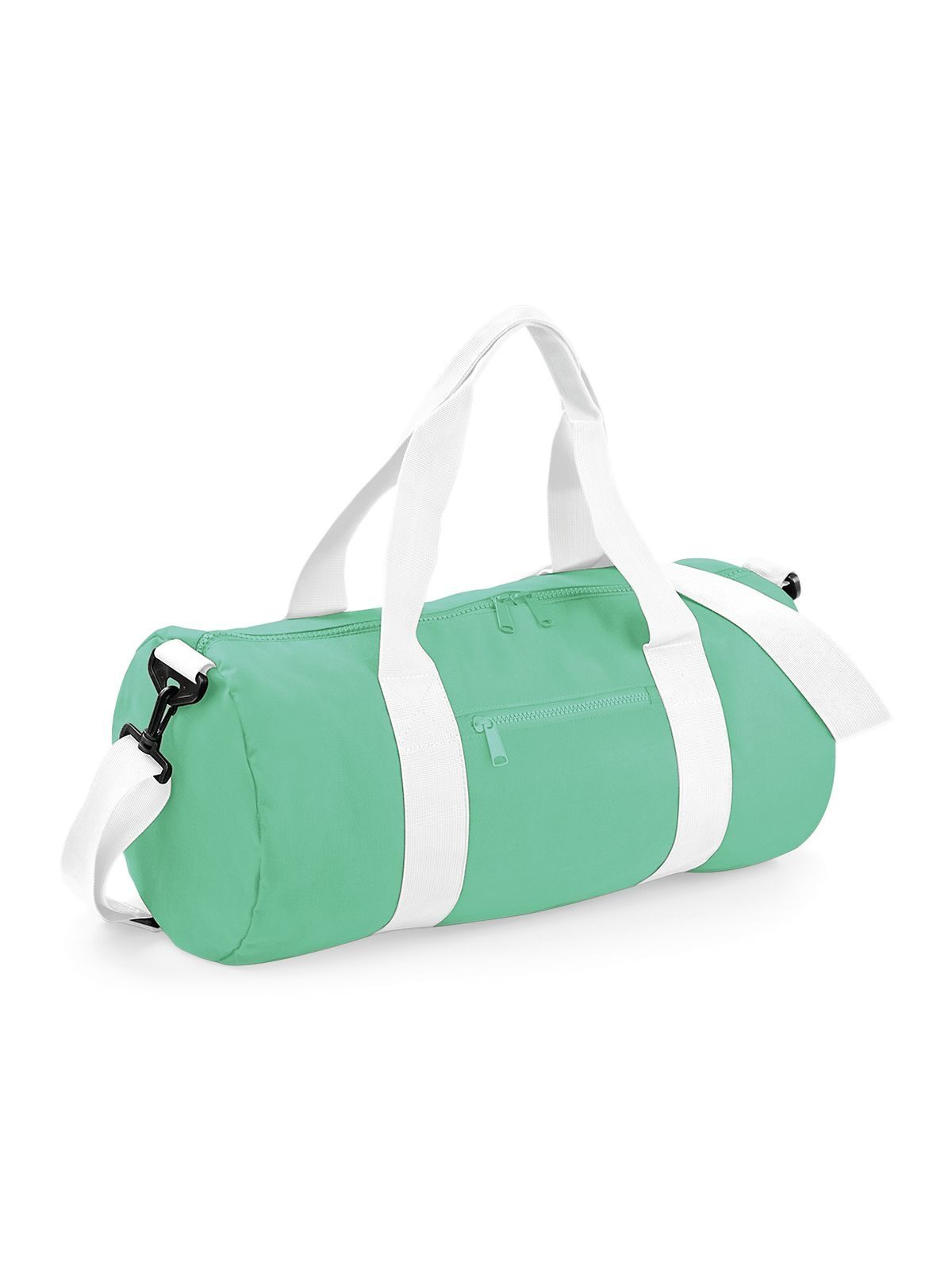 Bolsa de barril original - Verde menta/blanco