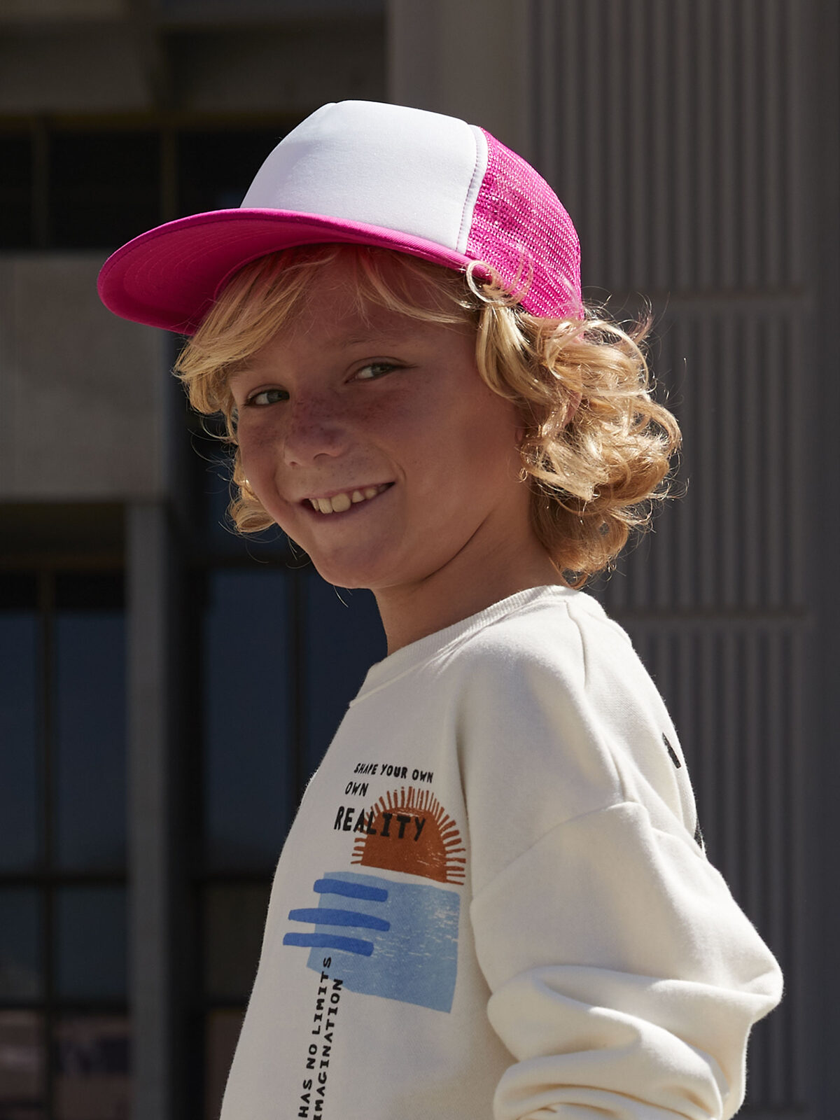 Gorra de camionero vintage con cierre ajustable