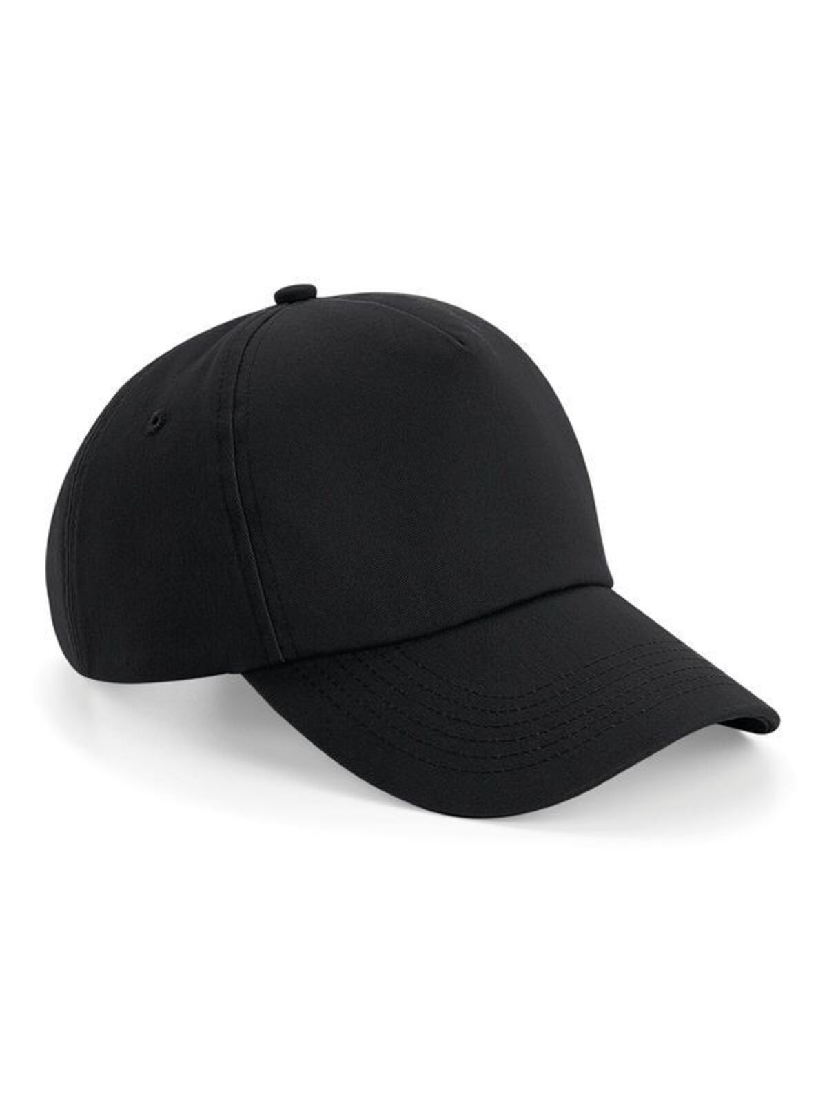 Gorra auténtica de 5 paneles - Negro