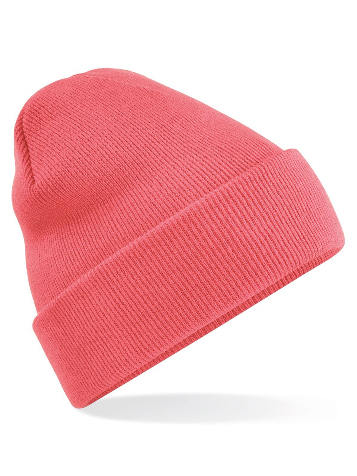 Gorro con puño original - Coral