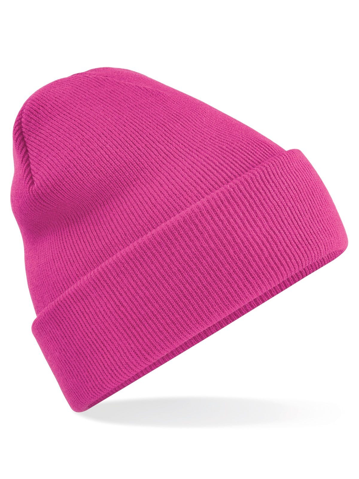 Gorro con puño original - Fucsia