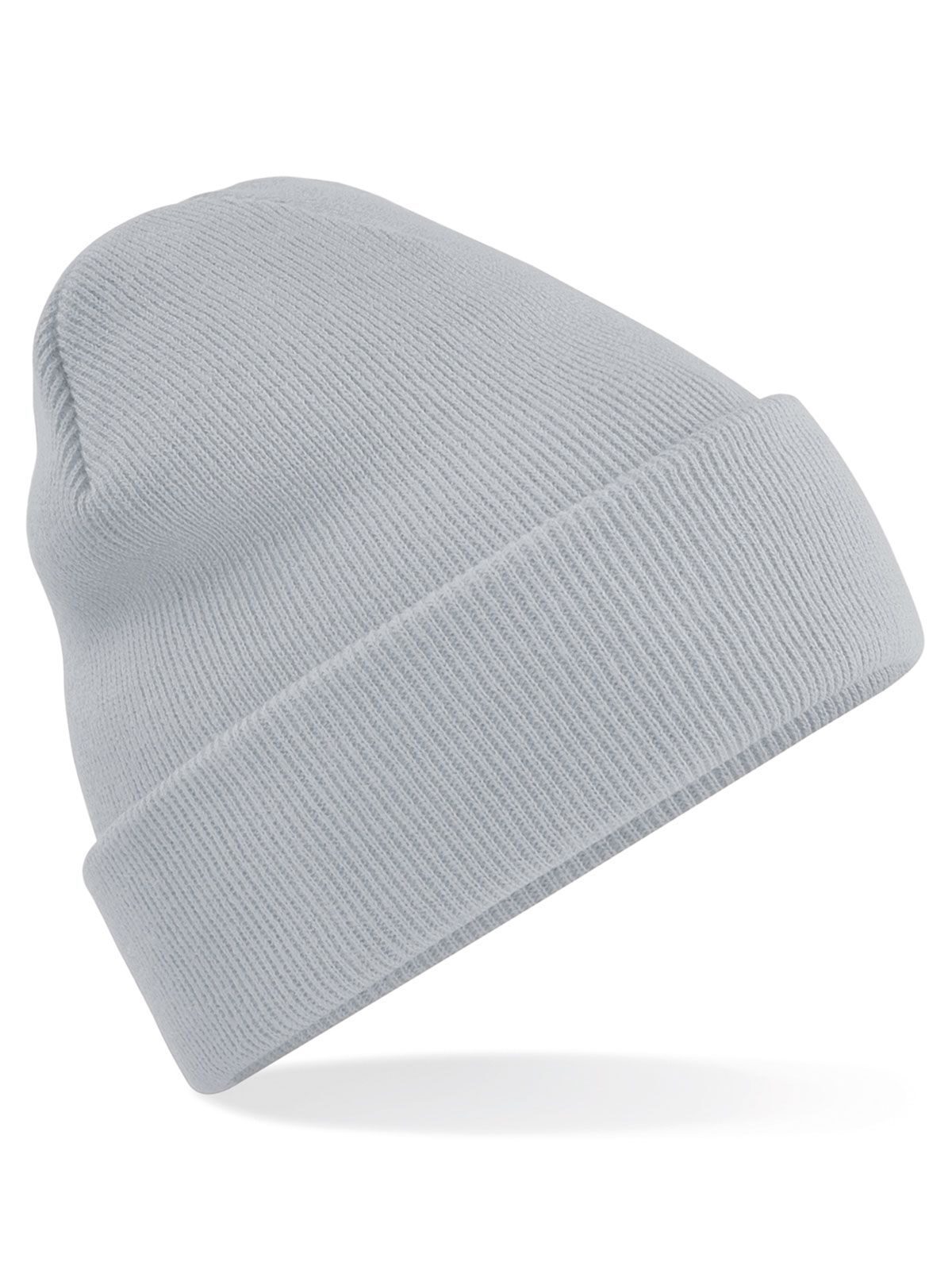 Gorro con puño original - Gris claro