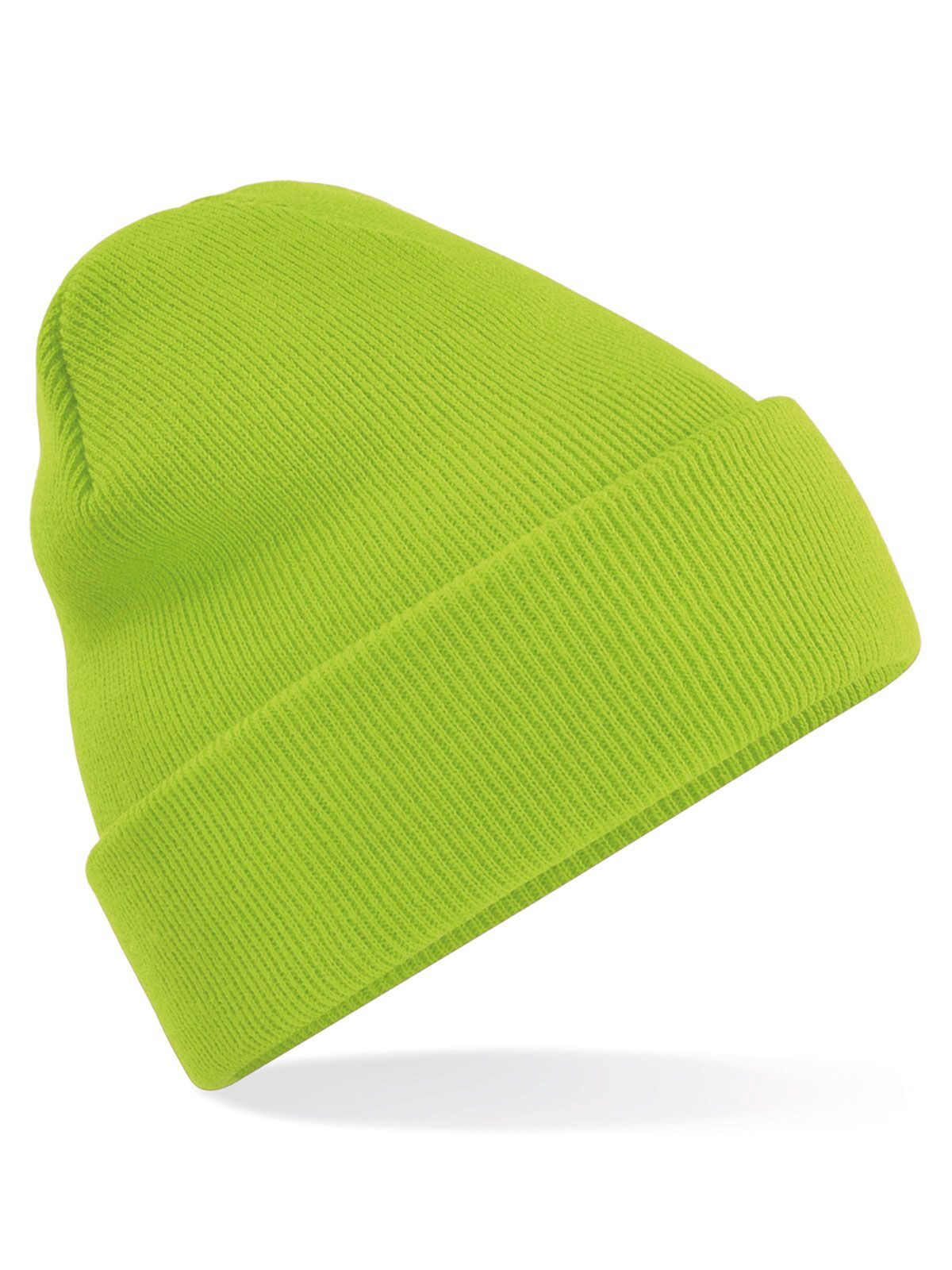 Gorro con puño original - Verde lima