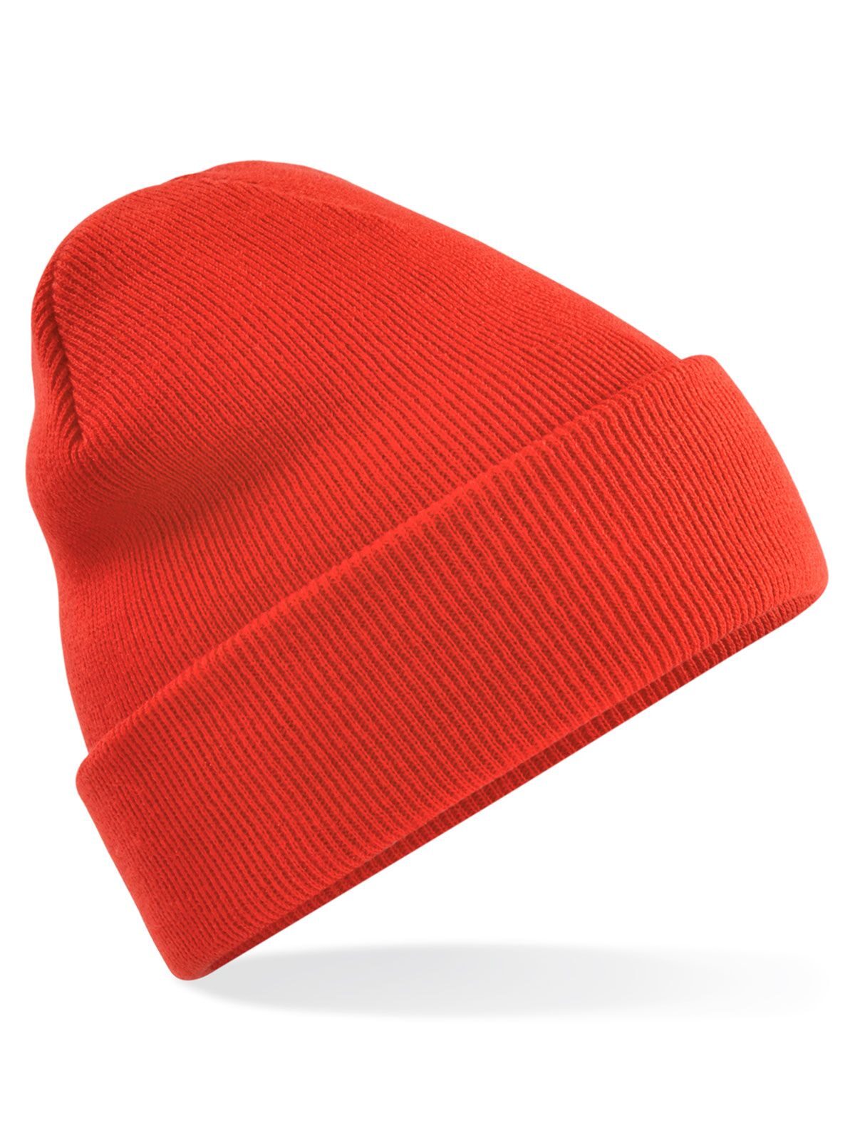 Gorro con puño original - Naranja
