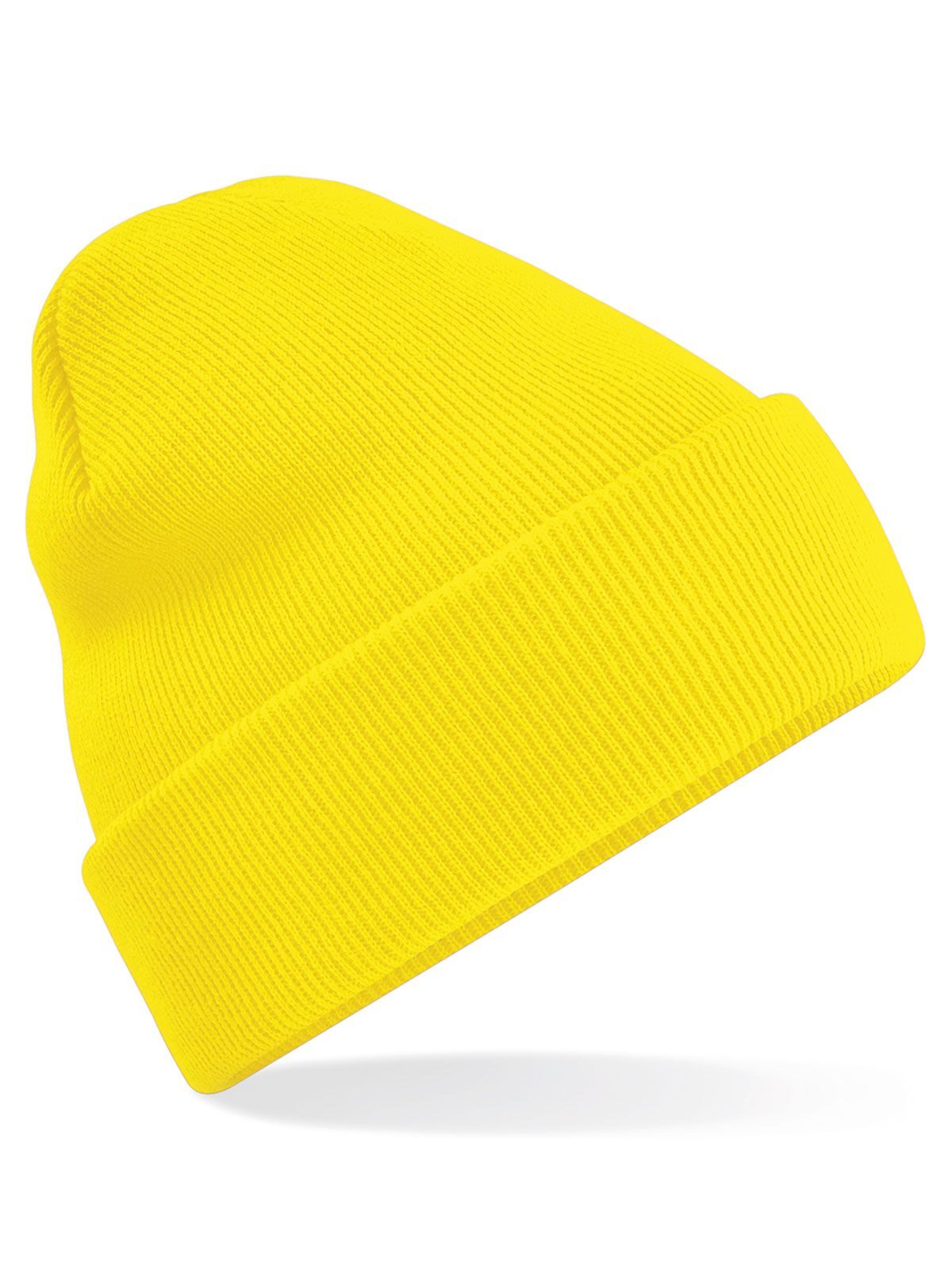 Gorro con puño original - Amarillo