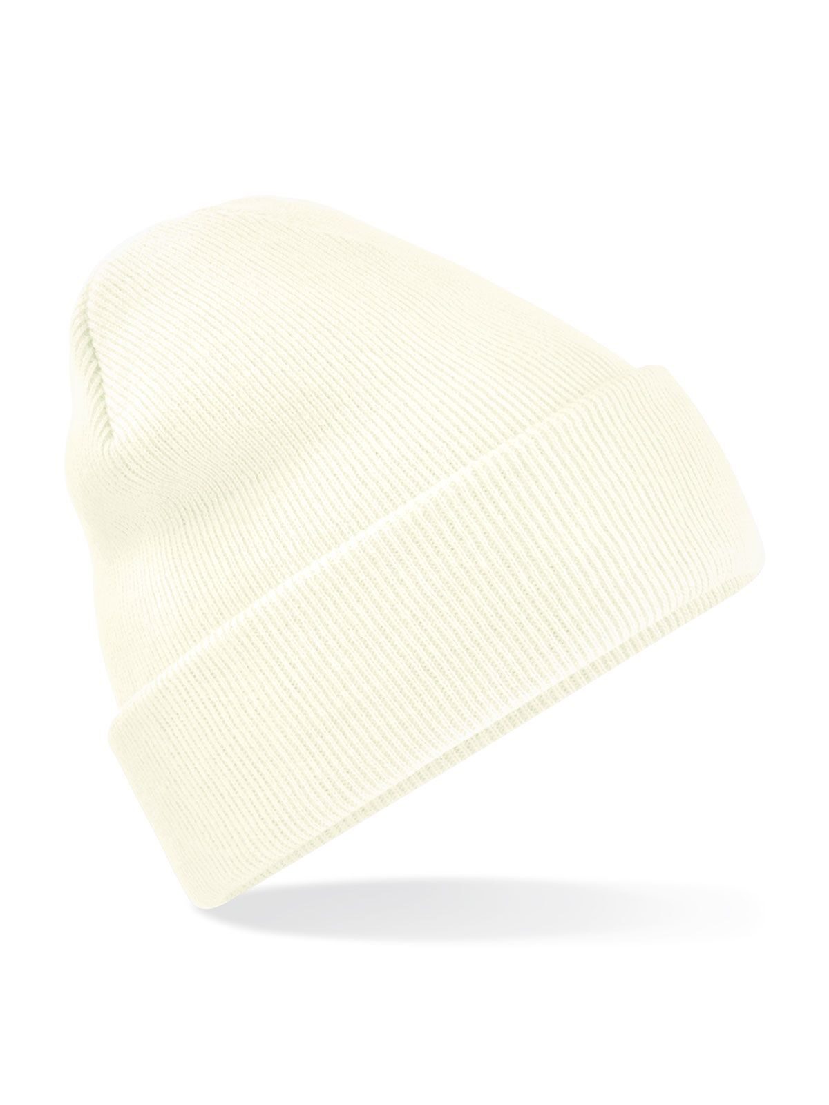 Gorro con puño original - Blanco suave