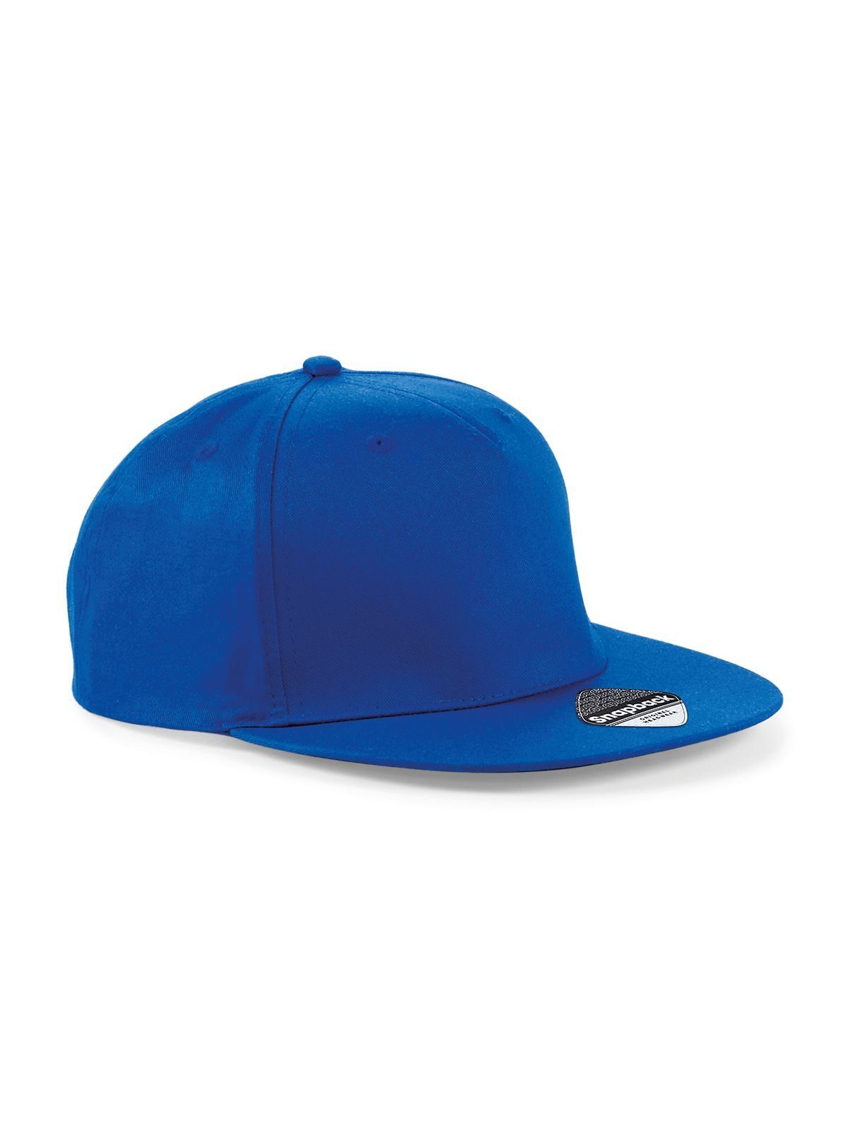 Gorra de rapero snapback de 5 paneles - Brillante real