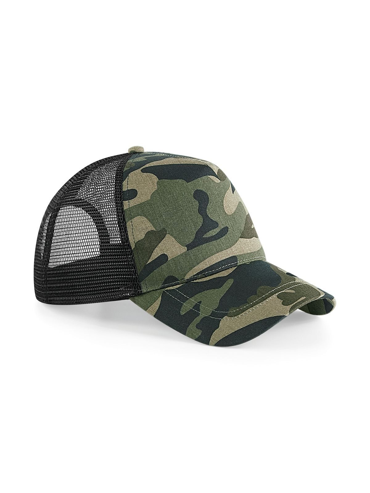 Gorra trucker con cierre ajustable de camuflaje - Camuflaje de la jungla