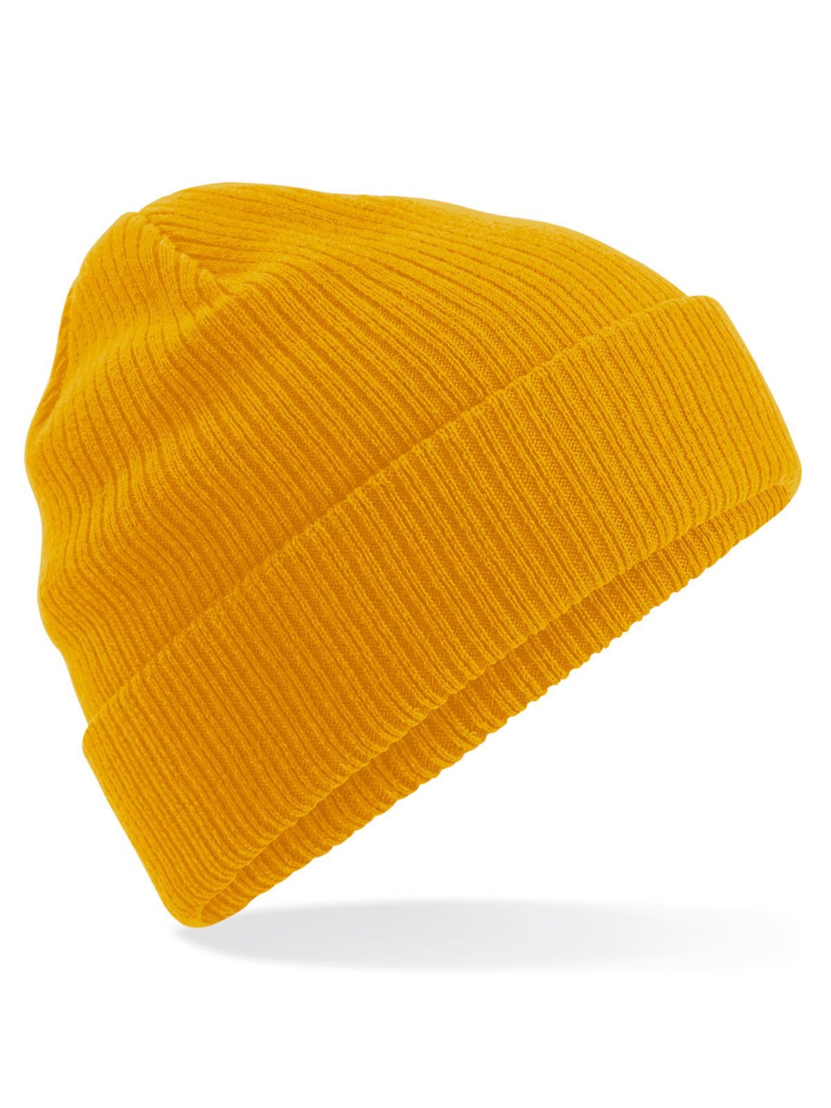 Gorro de algodón orgánico - Mostaza