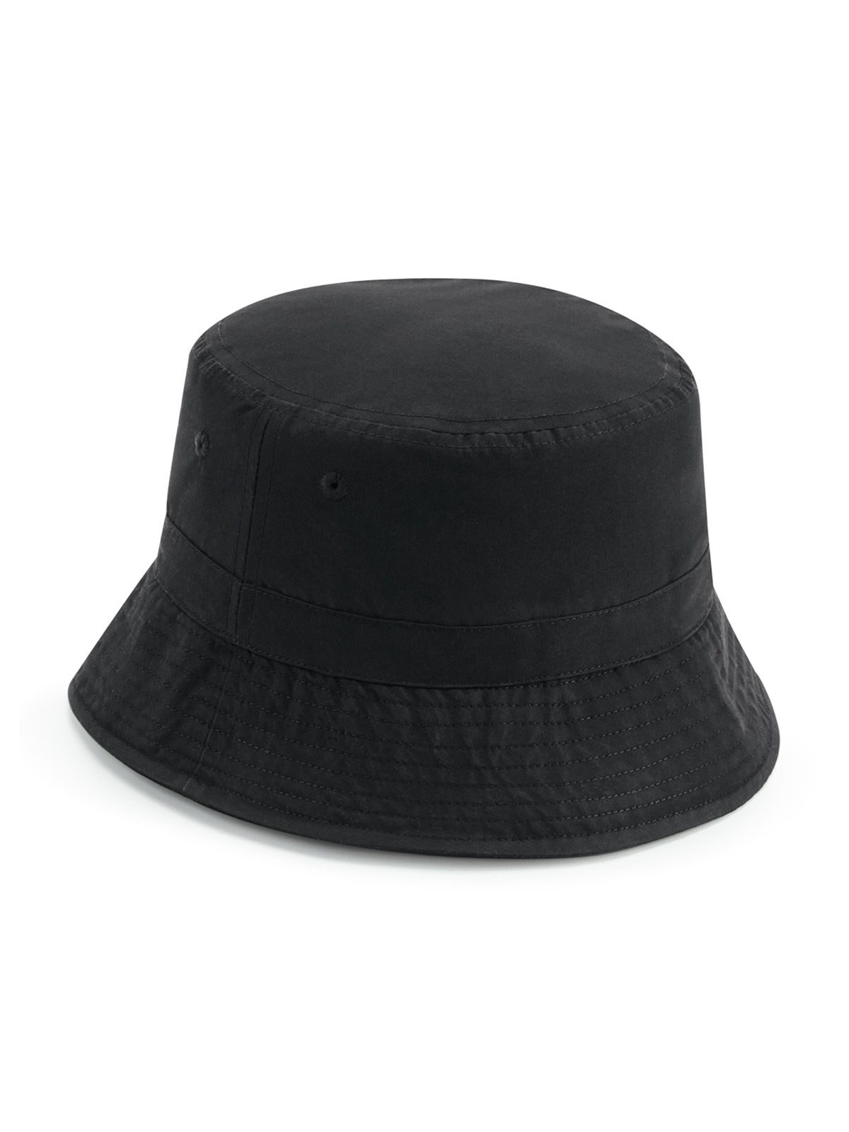 Sombrero tipo pescador de poliéster reciclado - Negro