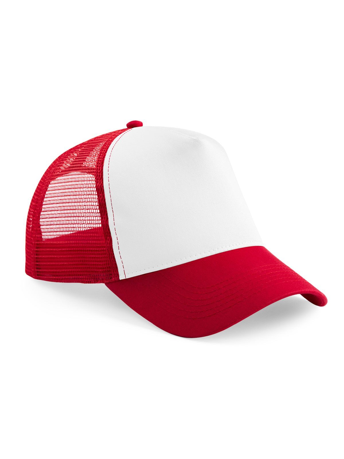 Camionero Junior Snapback - Rojo/blanco clásico