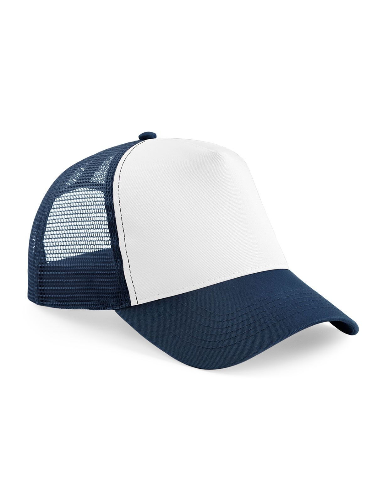 Camionero Junior Snapback - Azul marino francés/Blanco