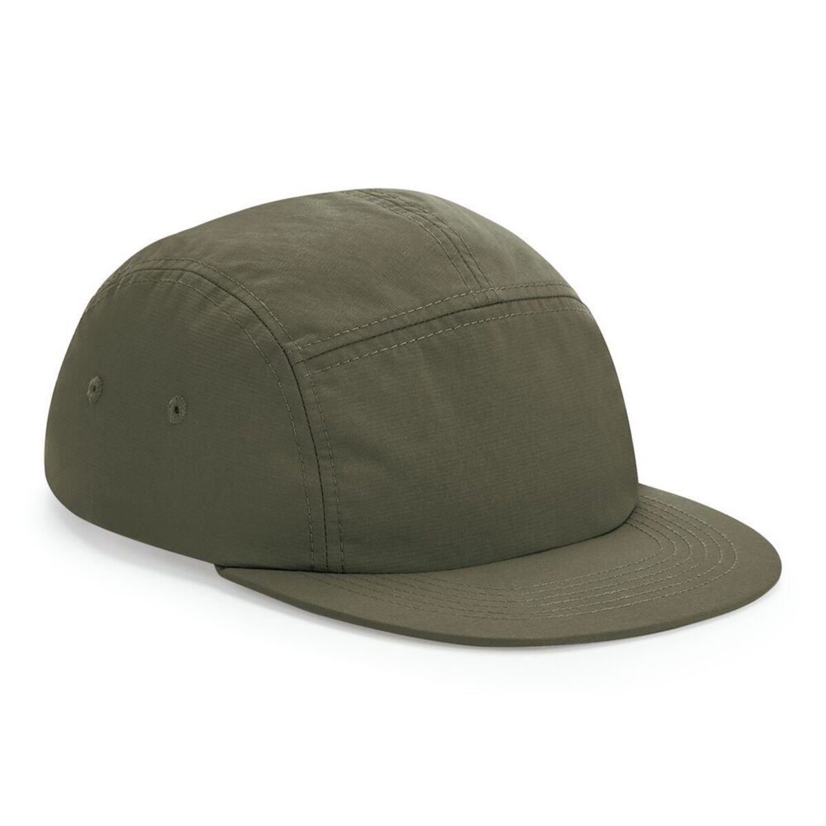 Gorra de camping de 5 paneles para exteriores - Aceituna