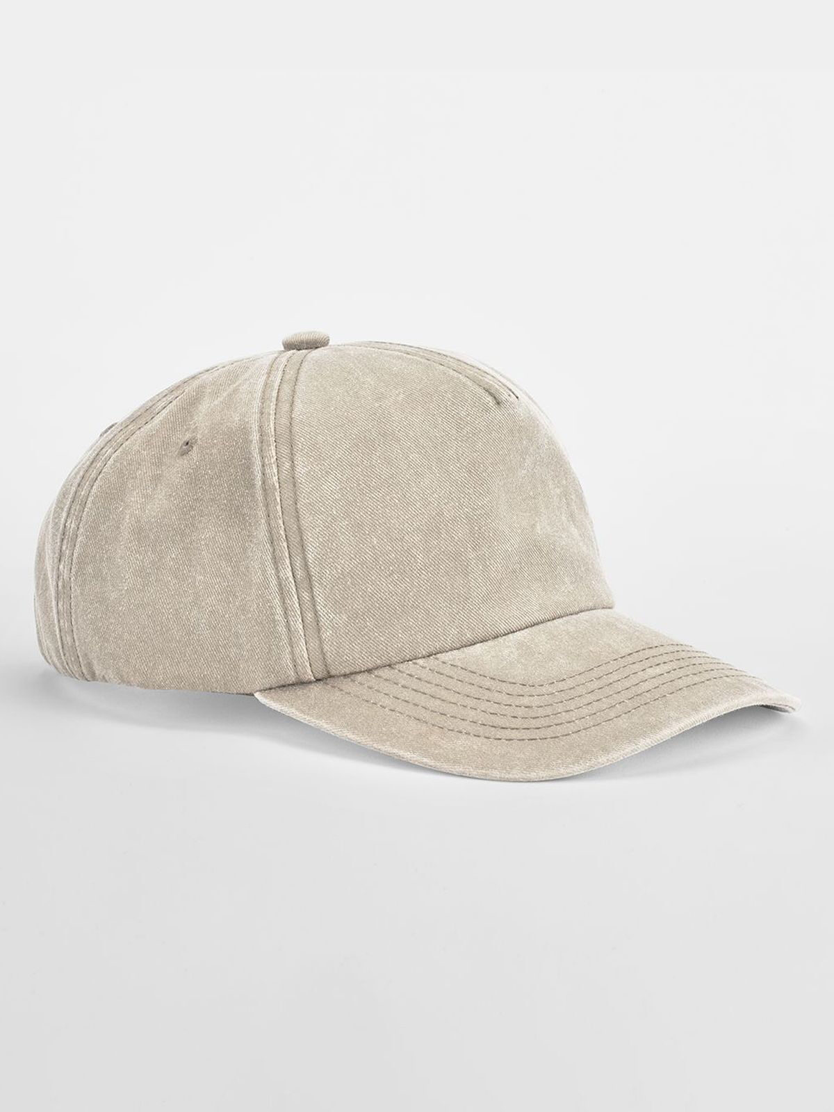 Gorra vintage de 5 paneles de corte relajado - VST - Piedra antigua