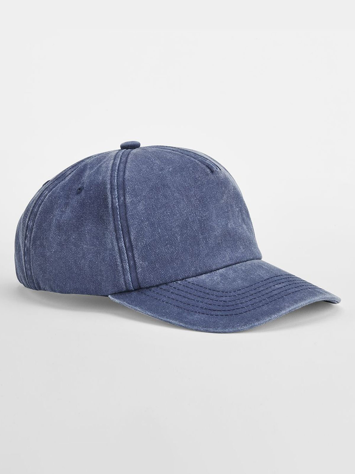 Gorra vintage de 5 paneles de corte relajado - VDE - Mezclilla vintage