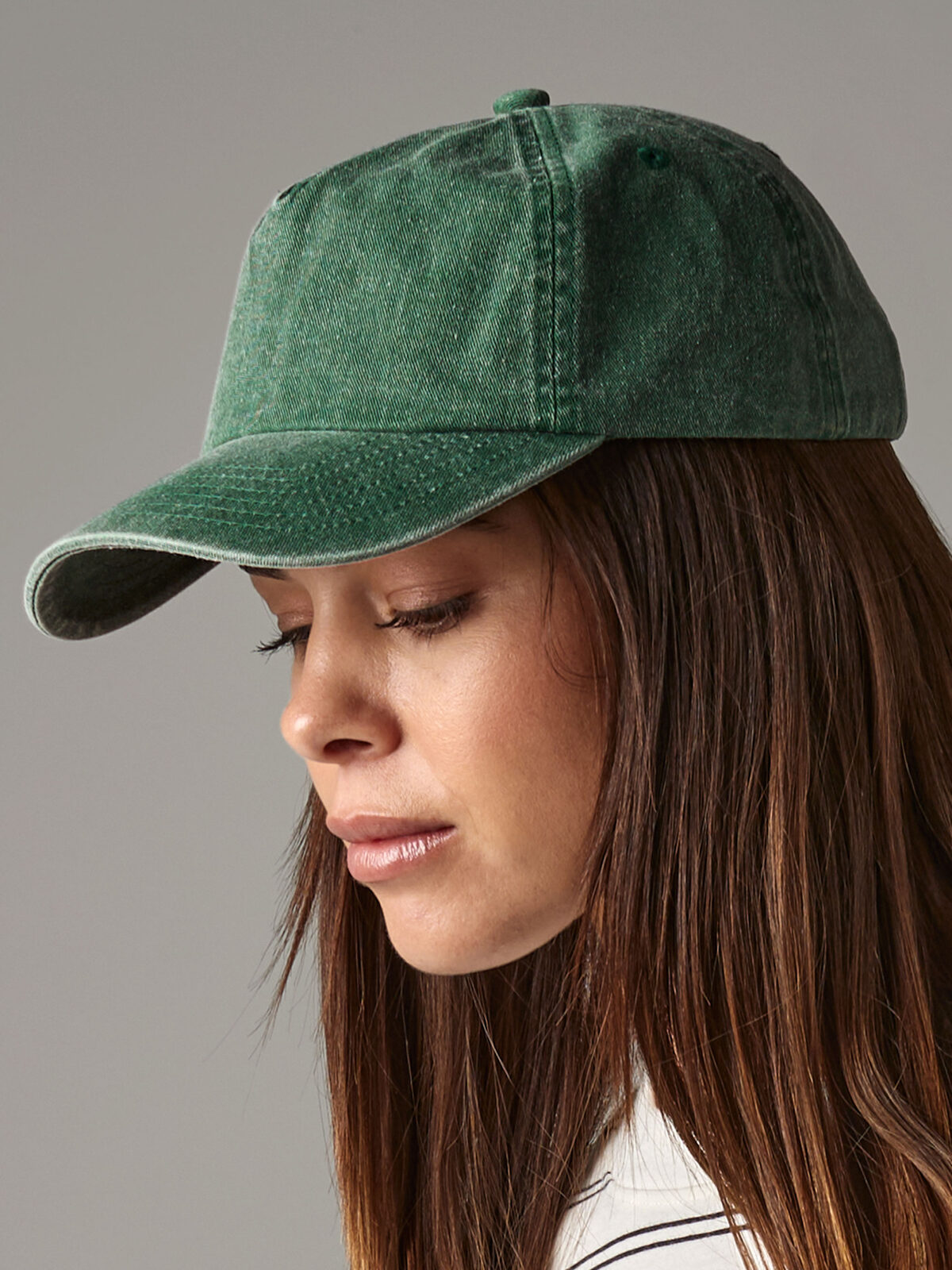 Gorra vintage de 5 paneles de corte relajado