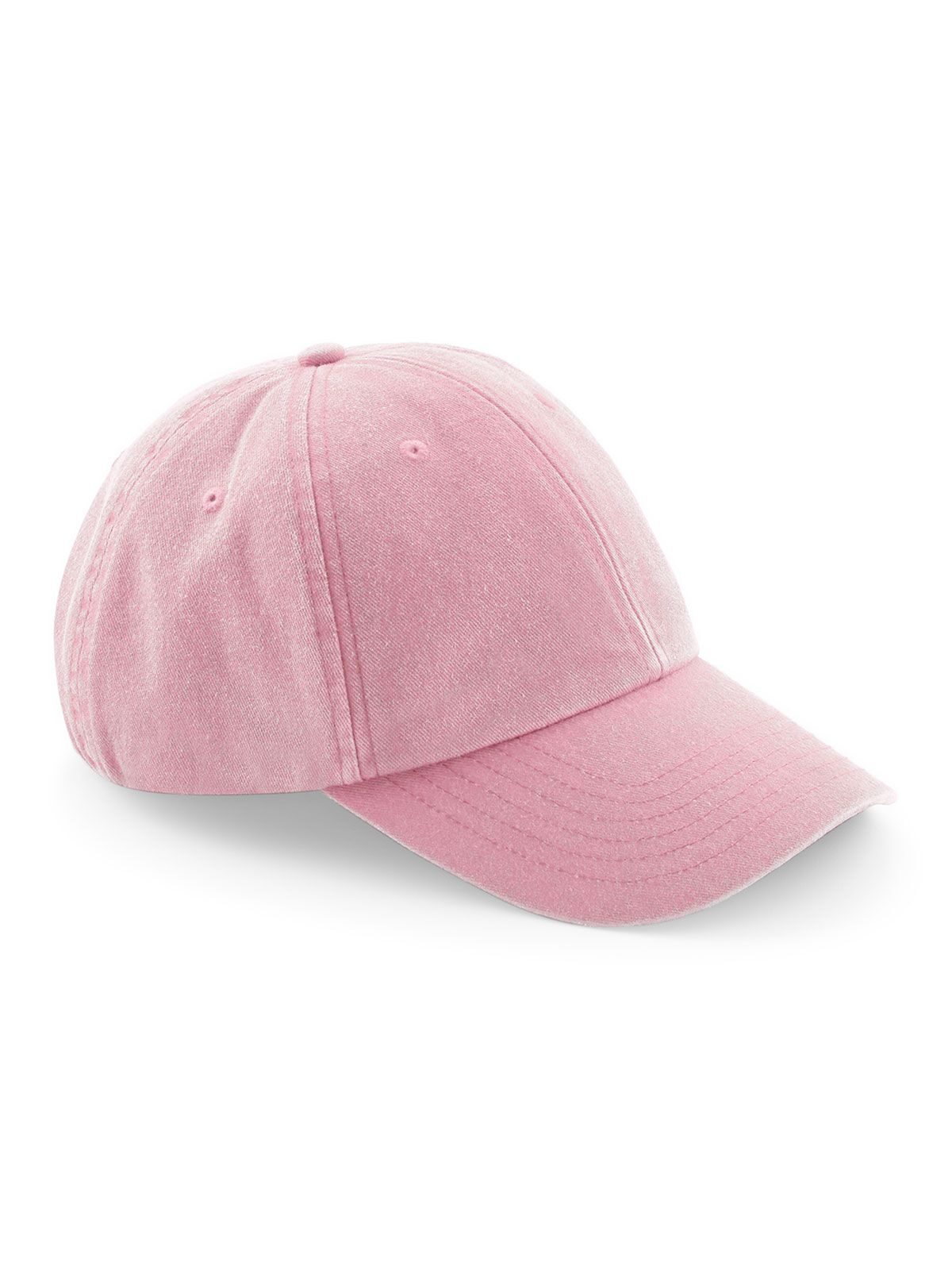 Gorra vintage de perfil bajo - VDP - Rosa Oscuro Vintage