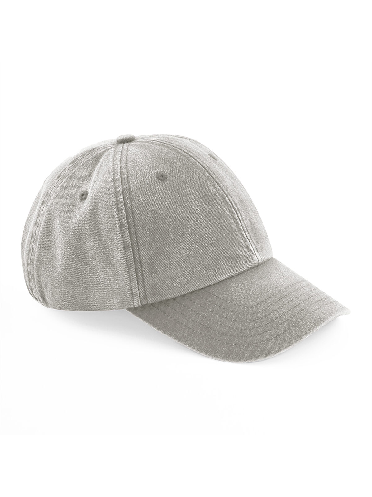 Gorra vintage de perfil bajo - Gris vintage