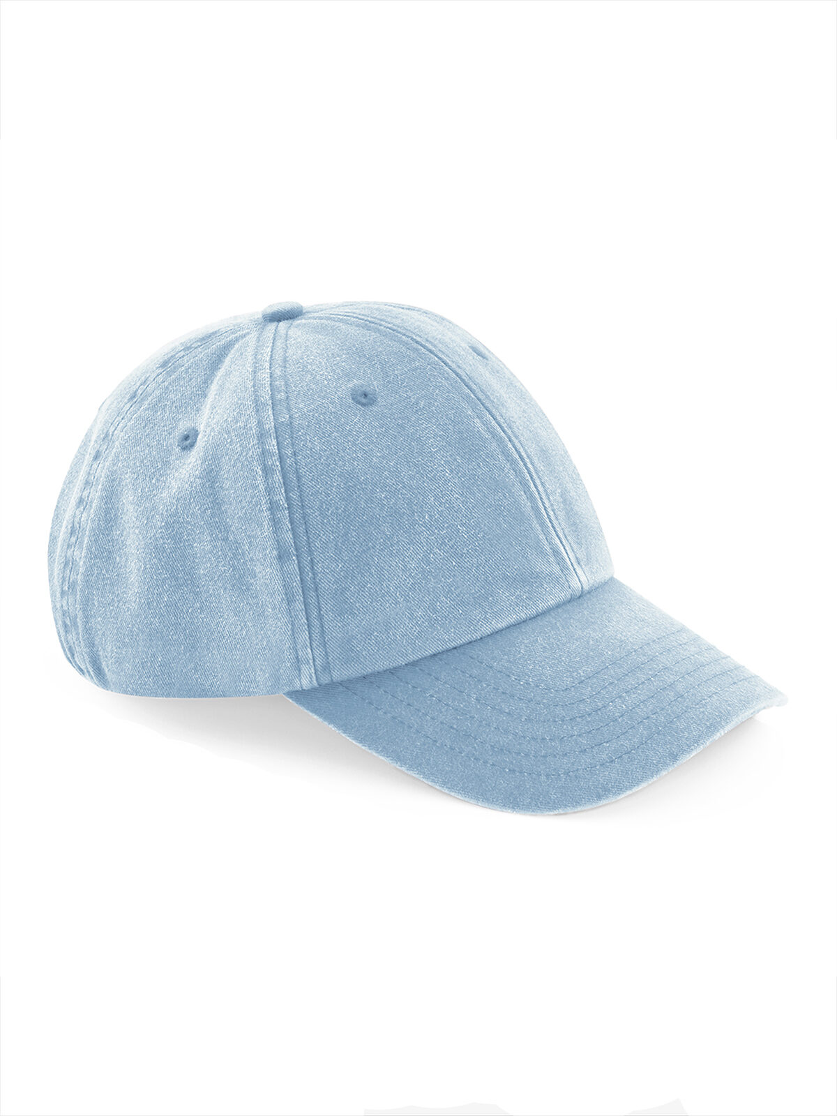 Gorra vintage de perfil bajo - Azul claro vintage