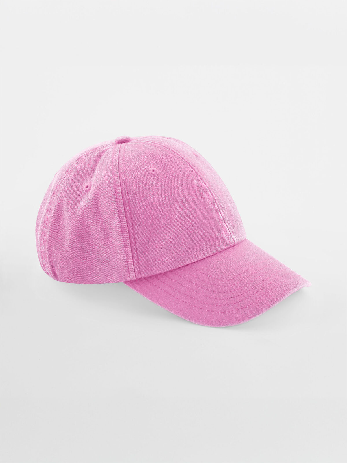 Gorra vintage de perfil bajo - Rosa verdadero vintage