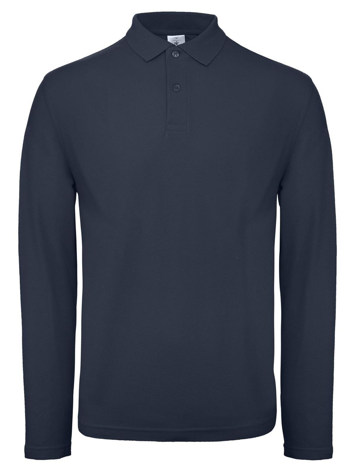 Polo de manga larga para hombre ID.001 - 003 - Marina