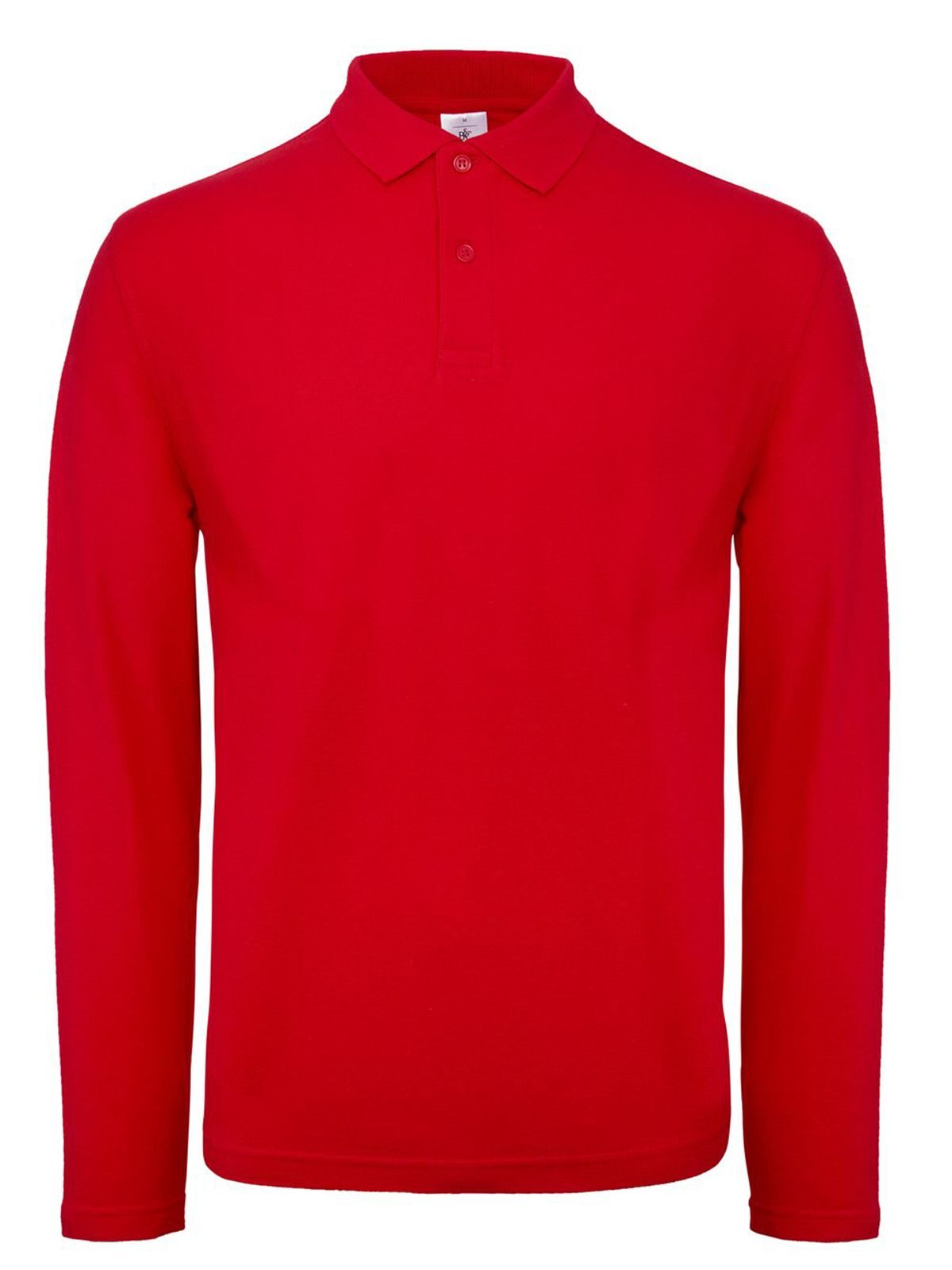 Polo de manga larga para hombre ID.001 - 004 - Rojo